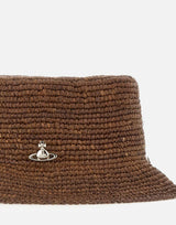 Cappello da pescatore in rafia 81020009 K005NC405 VIVIENNE WESTWOOD 