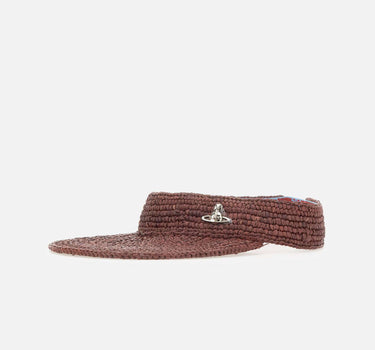 Visiera in rafia 8102002T K005ND411 VIVIENNE WESTWOOD 