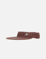 Visiera in rafia 8102002T K005ND411 VIVIENNE WESTWOOD 