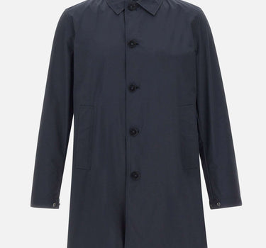WOOLRICH Trench "Urban Lamar" BLUE Uomo 