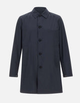WOOLRICH Trench "Urban Lamar" BLUE Uomo 