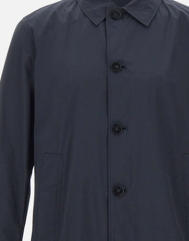 WOOLRICH Trench "Urban Lamar" BLUE Uomo 