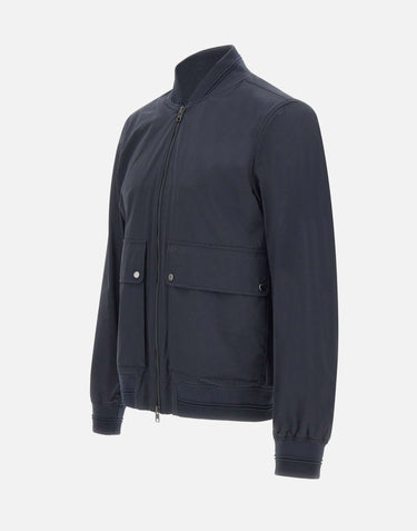 WOOLRICH Giacca "Urban Wesley Bomber" BLUE Uomo 