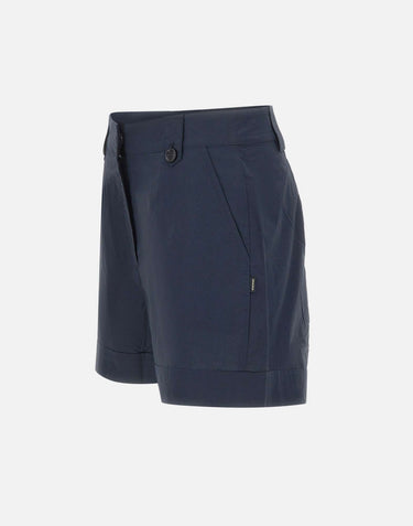 WOOLRICH Short in popeline di cotone BLUE Donna 