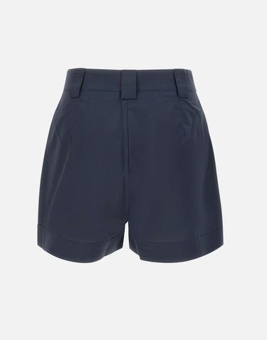WOOLRICH Short in popeline di cotone BLUE Donna 