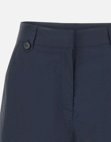 WOOLRICH Short in popeline di cotone BLUE Donna 