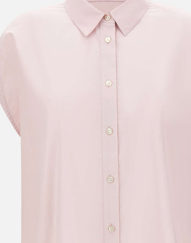 WOOLRICH Camicia in popeline di cotone Pink Donna 