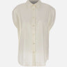 WOOLRICH Camicia in popeline di cotone WHITE Donna 