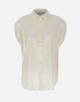 WOOLRICH Camicia in popeline di cotone WHITE Donna 