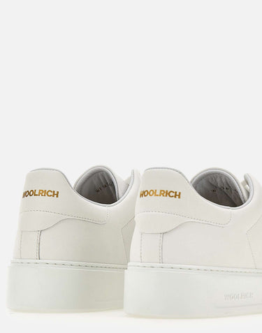 WOOLRICH Sneakers "Classic Court" WHITE Uomo 