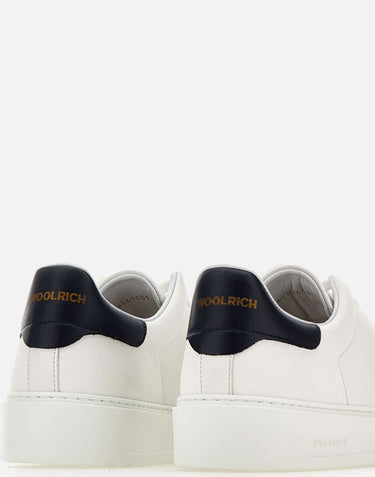 WOOLRICH Sneakers "Classic Court" WHITE Uomo 
