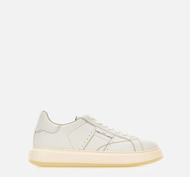 WOOLRICH Sneakers in pelle WHITE Uomo 