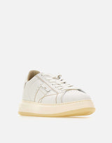 WOOLRICH Sneakers in pelle WHITE Uomo 