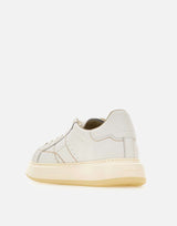 WOOLRICH Sneakers in pelle WHITE Uomo 