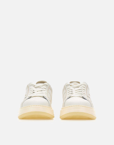 WOOLRICH Sneakers in pelle WHITE Uomo 