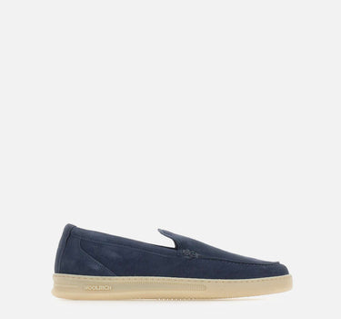 WOOLRICH Mocassini in pelle scamosciata BLUE Uomo 