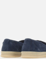 WOOLRICH Mocassini in pelle scamosciata BLUE Uomo 