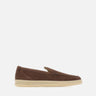 WOOLRICH Mocassini in pelle scamosciata BROWN Uomo 