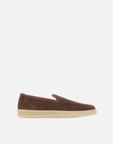 WOOLRICH Mocassini in pelle scamosciata BROWN Uomo 