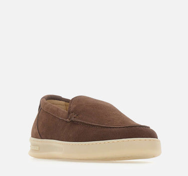 WOOLRICH Mocassini in pelle scamosciata BROWN Uomo 