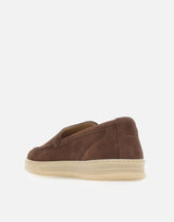 WOOLRICH Mocassini in pelle scamosciata BROWN Uomo 