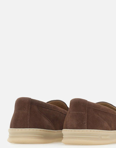 WOOLRICH Mocassini in pelle scamosciata BROWN Uomo 
