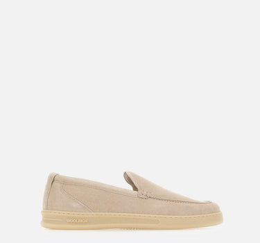 WOOLRICH Mocassini in pelle scamosciata BEIGE Uomo 