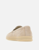 WOOLRICH Mocassini in pelle scamosciata BEIGE Uomo 