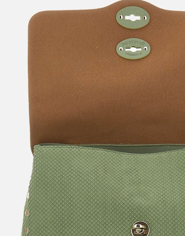 ZANELLATO Borsa "Postina Amoretto Small" GREEN Donna 