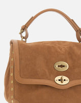 ZANELLATO Borsa a mano "Postina" in pelle Zashmere & Cactus BROWN Donna 