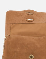 ZANELLATO Borsa a mano "Postina" in pelle Zashmere & Cactus BROWN Donna 
