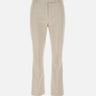 'S MAX MARA Pantaloni "Felice" in gabardina di cotone BEIGE Donna 