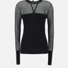 ANDREADAMO "Knit top" BLACK Donna 