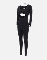 ANDREADAMO "Sculpting jersey jumpsuit" BLACK Donna 