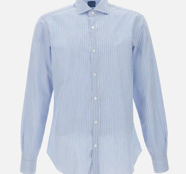BARBA Camicia in cotone BLUE Uomo 