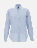 BARBA Camicia in cotone BLUE Uomo 