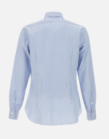 BARBA Camicia in cotone BLUE Uomo 