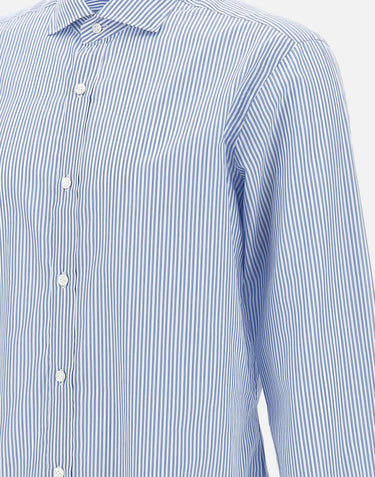 BARBA Camicia in cotone BLUE Uomo 