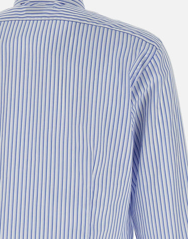 BARBA Camicia  in cotone Light Blue Uomo 