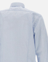 BARBA Camicia in cotone Light Blue Uomo 