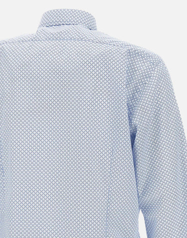 BARBA Camicia in cotone Light Blue Uomo 
