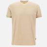 BOB T-shirt "Disk" in cotone BEIGE Uomo 