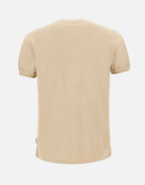 BOB T-shirt "Disk" in cotone BEIGE Uomo 