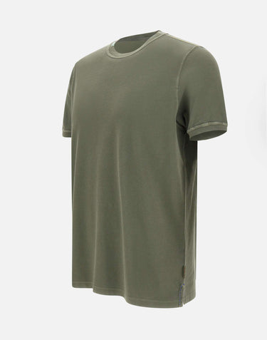 T-shirt "Disk" in cotone DISKR00460 MILITARE BOB 