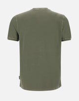 T-shirt "Disk" in cotone DISKR00460 MILITARE BOB 
