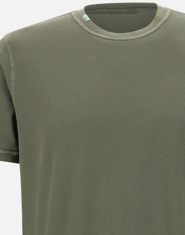 T-shirt "Disk" in cotone DISKR00460 MILITARE BOB 