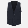 BOSS Gilet "H-Huge" BLUE Uomo 