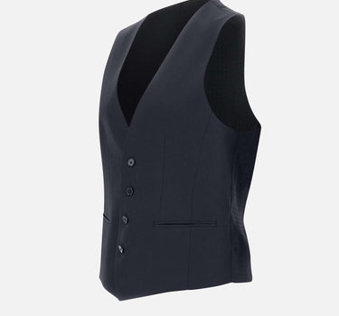 BOSS Gilet "H-Huge" BLUE Uomo 