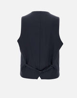 BOSS Gilet "H-Huge" BLUE Uomo 