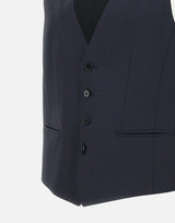 BOSS Gilet "H-Huge" BLUE Uomo 